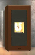 Carica l&#39;immagine nel visualizzatore di Gallery, ANSELMO COLA (GRUPPO FERROLI) TERMOSTUFA ROCK +DARWIN (WI-FI) 17 KW
