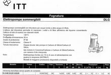 Carica l&#39;immagine nel visualizzatore di Gallery, LOWARA ELETTROPOMPA SOMMERGIBILE DLG4 50-09 0,65 KW 230V
